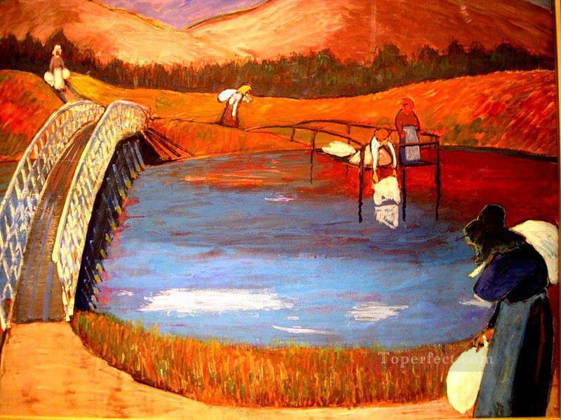 bridge Marianne von Werefkin Oil Paintings